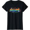 imageStar Wars Pride Hope Rainbow Rebel Symbol Galactic Doodles TShirtBlack