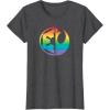 imageStar Wars Rebel Alliance and Galactic Empire Pride TShirtDark Heather Grey