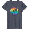 imageStar Wars Rebel Alliance and Galactic Empire Pride TShirtHeather Blue