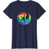 imageStar Wars Rebel Alliance and Galactic Empire Pride TShirtNavy Blue