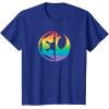 imageStar Wars Rebel Alliance and Galactic Empire Pride TShirtRoyal Blue