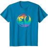 imageStar Wars Rebel Alliance and Galactic Empire Pride TShirtSapphire Blue