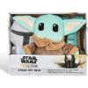 imageSTAR WARS for Pets Baby Yoda The Child in Cradle Ball Figure Dog Toy  Small Plush Toys Fabric Plush Dog Toy Squeaky Plush Toys for All DogsMulti4 InchFF15146Grogu  Mandalorian  Oxford Bone