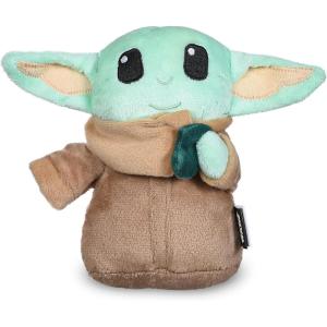 imageSTAR WARS for Pets Baby Yoda The Child in Cradle Ball Figure Dog Toy  Small Plush Toys Fabric Plush Dog Toy Squeaky Plush Toys for All DogsMulti4 InchFF15146The Child with Cookie