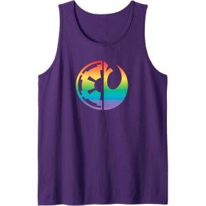 imageStar Wars Rebel Alliance and Galactic Empire Pride Tank TopPurple