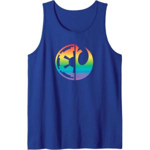 imageStar Wars Rebel Alliance and Galactic Empire Pride Tank TopRoyal Blue