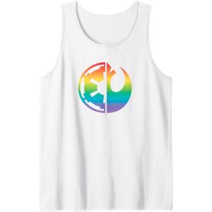 imageStar Wars Rebel Alliance and Galactic Empire Pride Tank TopWhite