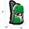imageBuckleDown Dog Toy Star Wars Ballistic Squeaker R2D2 Head Top View 8 x 8 in 203 x 203 cm DTPTSWBAIStar Wars Boba Fett