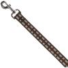 imageDog Leash Star Wars Chewbacca Bandolier Bounding Browns Gray 6 Feet Long 10 Inch WideMulticolor