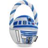 imageSTAR WARS 6quot R2D2 Plush Squeaker Toy  6 R2D2 Plush Squeaker Pet Toy  STAR WARS Toy for Dogs R2D2 Stuffed Animal 6 inch  Dog Chew Toy Squeaky Dog ToyFF19157R2D2 Rope Head