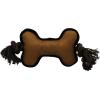 imageSTAR WARS Fetch for Pets Chewbacca Plush Figure Squeaker Dog Toy MediumChewbacca Bone Rope