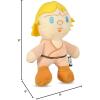 imageStar Wars for Pets LEIA Plush Dog Toy with Squeaker  The LEIA Toy for Dogs Dog Toys Squeaky Dog Toys Plush Character Style Dog Toys Dog Chew Toys  Gifts for Star Wars Fans 6 Inch FF19155Luke Skywalker