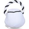 imageStar Wars for Pets Plush Storm Trooper Rope Frisbee Dog Toy  Fetch Toys for Dogs Dog Tug Toys  Cute and Soft Dog Toy from Official Star Wars for Pets Dog FrisbeeStorm Trooper Rope Head