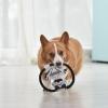 imageStar Wars for Pets Plush Storm Trooper Rope Frisbee Dog Toy  Fetch Toys for Dogs Dog Tug Toys  Cute and Soft Dog Toy from Official Star Wars for Pets Dog FrisbeeStorm Trooper Frisbee
