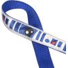 imageStar Wars for Pets R2D2 Droid 4 Foot Dog Leash  4 ft Dog Leash Easily Attaches to Any Dog Collar or Harness  R2D2 Blue Nylon Dog Leash 48 inches for All DogsMultiFF17249R2D2