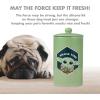 imageStar Wars for Pets The Mandalorian Snack Time Dog Treat Jar  10 x 5 Ceramic Dog Treat Jar with Lid Dishwasher Safe Baby Yoda Green Dog Food Storage Container  Baby Yoda Treat Jar10 x 5