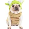 imageStar Wars Yoda Costume for Dogs Small S  Hooded and Comfortable Green Yoda Dog Costumes for All Dogs  Dog Halloween Star Wars Dog Costume for Small Dogs  See Sizing Chart for More Info