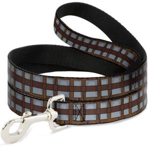 imageDog Leash Star Wars Chewbacca Bandolier Bounding Browns Gray 6 Feet Long 10 Inch WideMulti Color
