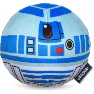 imageSTAR WARS 6quot R2D2 Plush Squeaker Toy  6 R2D2 Plush Squeaker Pet Toy  STAR WARS Toy for Dogs R2D2 Stuffed Animal 6 inch  Dog Chew Toy Squeaky Dog ToyFF19157R2D2 Ball