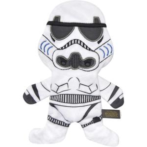 imageStar Wars for Pets Plush Storm Trooper Rope Frisbee Dog Toy  Fetch Toys for Dogs Dog Tug Toys  Cute and Soft Dog Toy from Official Star Wars for Pets Dog FrisbeeStorm Trooper Flattie