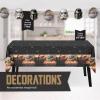 imageBaby Yoda Birthday Decorations  Mandalorian Party Supplies  Star Wars Birthday Decorations  Baby Yoda Party Supplies  Serves 16  With Banner Table Cover Plates Cups Napkins Button