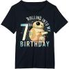 imageStar Wars BB8 ampamp DO Rolling Into My 7th Birthday TShirtBlack