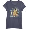 imageStar Wars BB8 ampamp DO Rolling Into My 7th Birthday TShirtHeather Blue