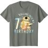 imageStar Wars BB8 ampamp DO Rolling Into My 7th Birthday TShirtOlive Heather
