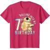 imageStar Wars BB8 ampamp DO Rolling Into My 7th Birthday TShirtRed Heather