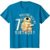 imageStar Wars BB8 ampamp DO Rolling Into My 7th Birthday TShirtSapphire Blue