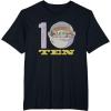 imageStar Wars The Mandalorian The Child Kids 10th Birthday TShirtBlack