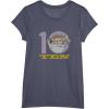 imageStar Wars The Mandalorian The Child Kids 10th Birthday TShirtHeather Blue