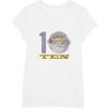 imageStar Wars The Mandalorian The Child Kids 10th Birthday TShirtWhite