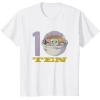 imageStar Wars The Mandalorian The Child Kids 10th Birthday TShirtWhite