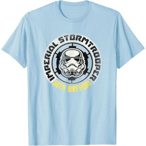 imageStar Wars Imperial Stormtrooper 50th Birthday TShirtBaby Blue