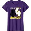 imageStar Wars Darth Vader 4th Birthday TShirt TShirtPurple