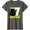 imageStar Wars Darth Vader 7th Birthday TShirt TShirtAsphalt Grey