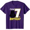 imageStar Wars Darth Vader 7th Birthday TShirt TShirtPurple