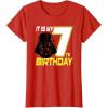 imageStar Wars Darth Vader 7th Birthday TShirt TShirtRed