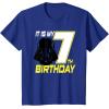 imageStar Wars Darth Vader 7th Birthday TShirt TShirtRoyal Blue