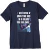 imageStar Wars I Was Born A Long Time Ago 50th Birthday Disney Premium TShirtNavy Blue
