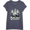 imageStar Wars Stormtrooper Party Hats Trio 5th Birthday Trooper TShirtHeather Blue