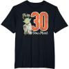 imageStar Wars Yoda 30th Birthday TShirtBlack
