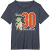 imageStar Wars Yoda 30th Birthday TShirtHeather Blue