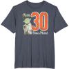 imageStar Wars Yoda 30th Birthday TShirtHeather Blue