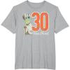 imageStar Wars Yoda 30th Birthday TShirtHeather Grey