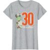 imageStar Wars Yoda 30th Birthday TShirtHeather Grey