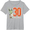 imageStar Wars Yoda 30th Birthday TShirtHeather Grey