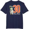 imageStar Wars Yoda 30th Birthday TShirtNavy Blue