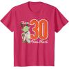 imageStar Wars Yoda 30th Birthday TShirtRed Heather